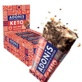 ADONiS Low Sugar Pecan, Hazelnut & Cocoa Keto Nut Bar 35g