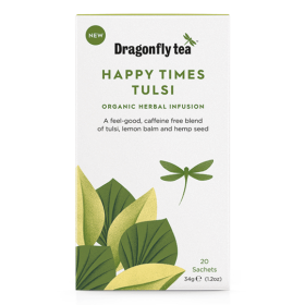 Dragonfly True Clarity Turmeric Organic Herbal Tea 20's