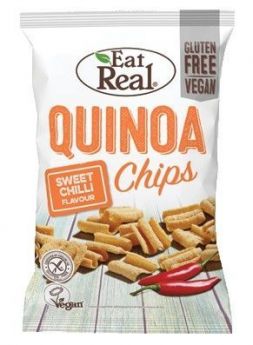 ** Eat Real Sweet Chilli Quinoa Chips 80g
