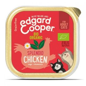 Edgard & Cooper Cat Cup Organic Chicken 85g
