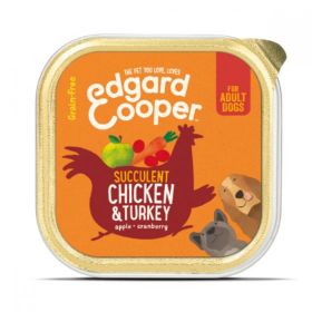 Edgard & Cooper Chicken & Turkey With Apple & Carrot 150g