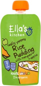 Ella's Kitchen S2 Dessert Rice Pudding M&A 80g