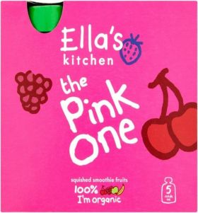Ella's Kitchen Smoothie Fruit Pink One Multipack 90g (1x5)