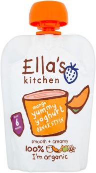 Ella's Kitchen Greek Yoghurt Mangoes 90g