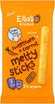 Ella's Kitchen Melty Stick Sweetcorn Carrot 17g