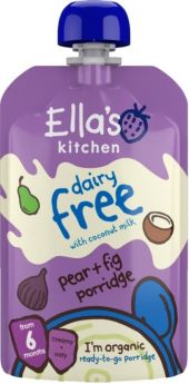 Ella's Kitchen Pear Fig Porridge (Dairy Free) 100g