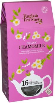 English Tea Shop Organic Chamomile Pyramid Tea Infusers 32g (16's) 