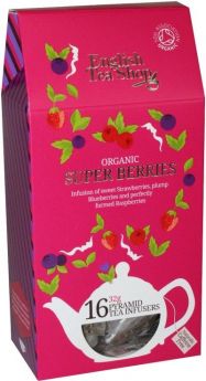English Tea Shop Organic Super Berries Pyramid Tea Infusers 32g (16's) 