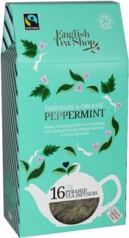 ** English Tea Organic & Fairtrade Mint Green Tea 30g (15s)