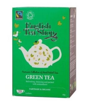English Tea Organic & Fairtrade Green Tea 40g (20s)
