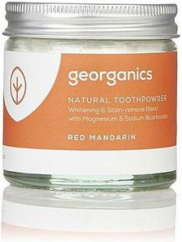 Georganics Org Red Mandarin Natural Toothpowder 120ml