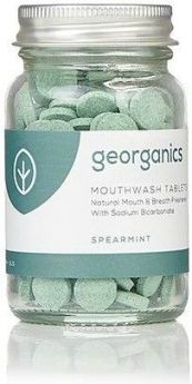 Georganics Org Spearmint Mouthwash Tablets 180's