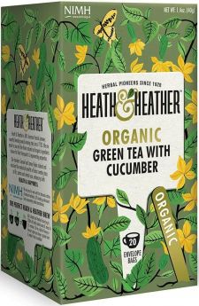 Heath & Heather ORG Green & Cucumber Tea 40g (20s)