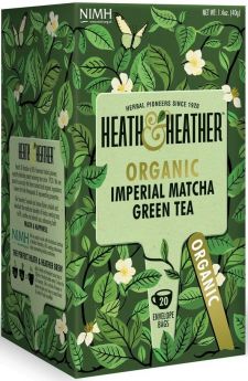 Heath & Heather ORG Green & Imperial Matcha Tea 40g (20s)