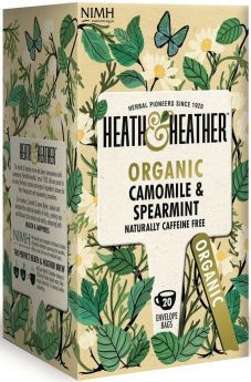 Heath & Heather ORG Camomile & Spearmint Tea 30g (20s)