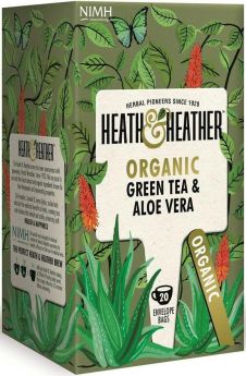 Heath & Heather ORG Green & Aloe Vera Tea 40g (20s)
