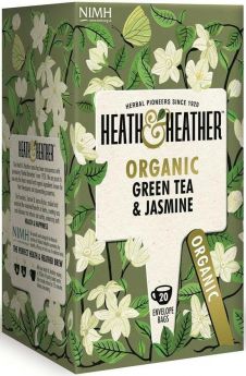 Heath & Heather ORG Green & Jasmine Tea 40g (20s)