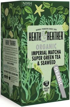 Heath & Heather ORG Green & Seaweed Matcha Tea 40g (20s)