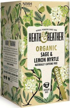 Heath & Heather ORG Sage & Lemon Myrtle Tea 30g (20s)