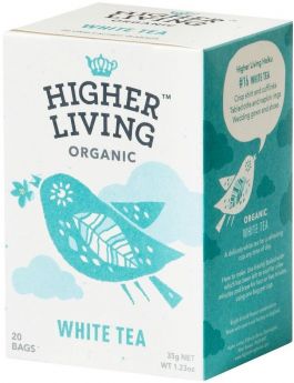 Higher Living ORG White Tea 35g (20's)
