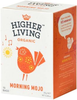 Higher Living ORG Morning Mojo Tea 25g (15's)