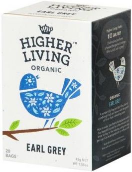 Higher Living ORG Earl Grey Tea 45g (20's)