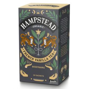 Hampstead Organic French Vanilla Tea (individually wrapped) 40g 