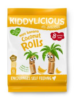 * Kiddylicious Banana Coconut Rolls 54.4g (8's)