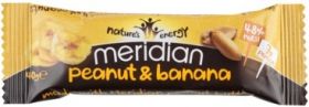 Meridian Peanut & Banana Nut Bar 40g