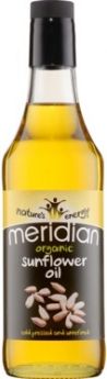 Meridian ORG 100% Sunflower Oil 500ml