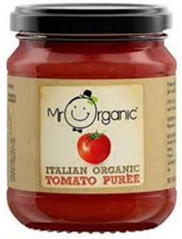 Mr Organic Tomato Puree (glass jar) 200g