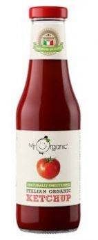 Mr Organic No Added Sugar Tomato Ketchup (glass bottle) 480g