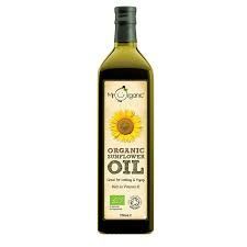 Mr Organic Sunflower Oil (glass bottle) 750ml