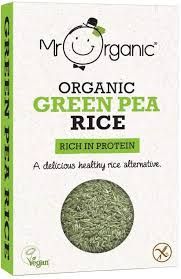 Mr Organic Green Pea Rice 250g