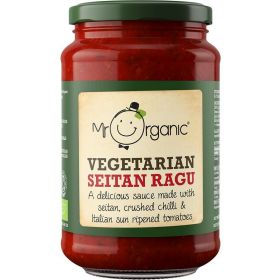Mr Organic Seitan Pasta Sauce (glass jar) 350g