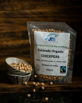 Nature Bio Fairtrade & Organic Chickpeas 500g