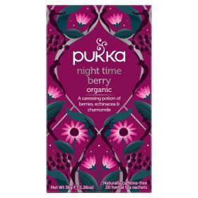 **Pukka Organic Night Time Berry Tea 36g (20's)