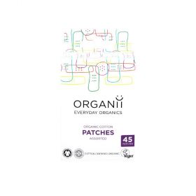 Organii Organic Cotton Patches (45 pieces) Mixed sizes 45