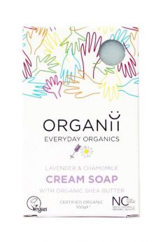 Organii Cream Soap Lavender and Chamomile Org (NCS) 100g